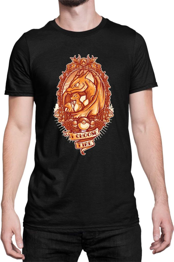 Herren T-Shirt Japan Manga Anime Comics Pokemon 027, Man 3XL / Schwarz