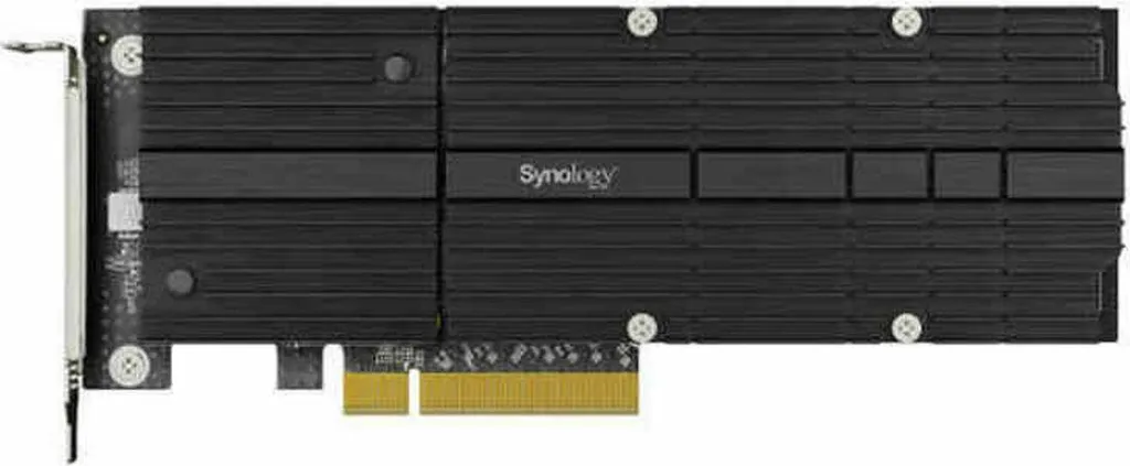 Carte d'Extension Synology M2D20 pour Cache SSD NVMe Double Emplacement