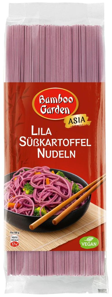 Bamboo Garden Süßkartoffel Nudeln, sanft-nussig, angenehmer Biss