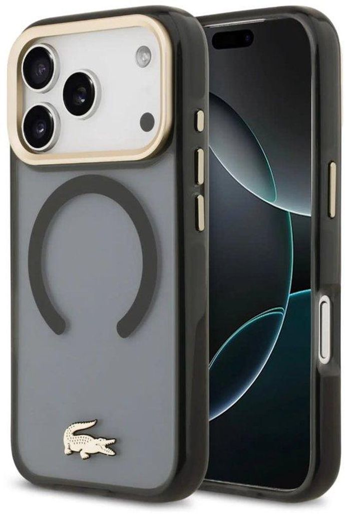 Cover posteriore Lacoste - iPhone 17 Pro Max - Nero - Immagine del prodotto 