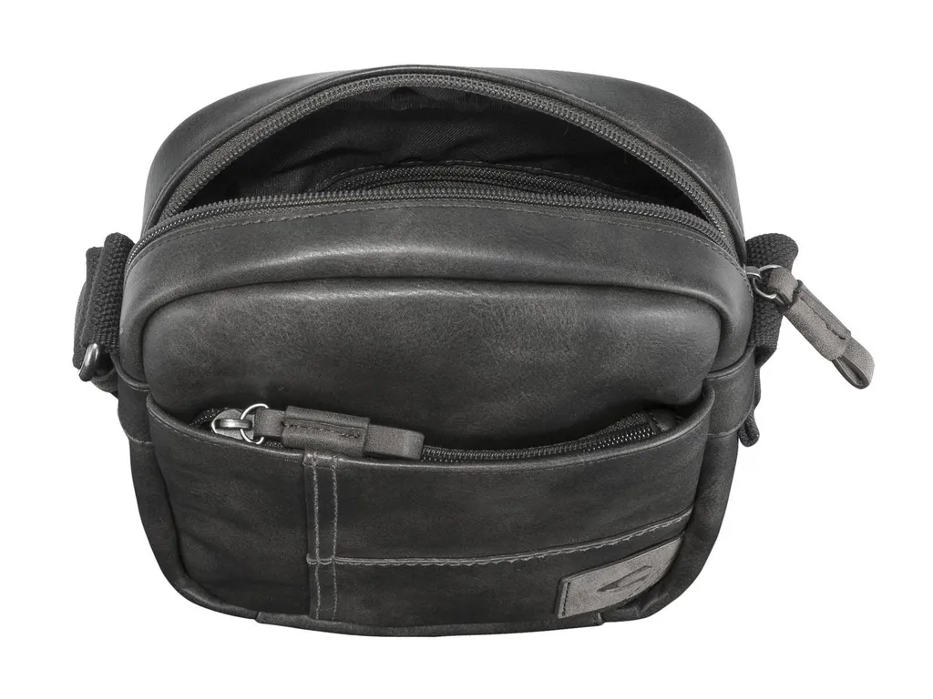 camel active borsa a tracolla Bari Banana Bag Dark Grey