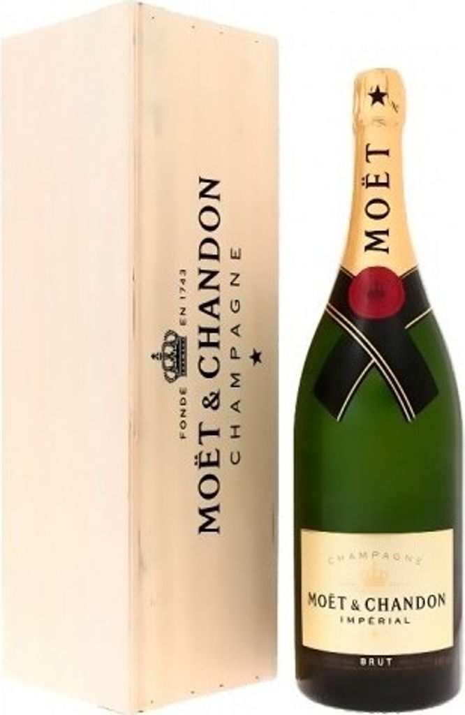 Moët & Chandon Brut Impérial Salmanazar Caja madera Champagner Frankreich Champagner 900.00 cl 12.0 %
