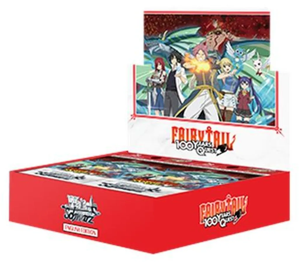 Boîte de Boosters Weiss Schwarz Fairy Tail 100 Years Quest Jeu de Cartes