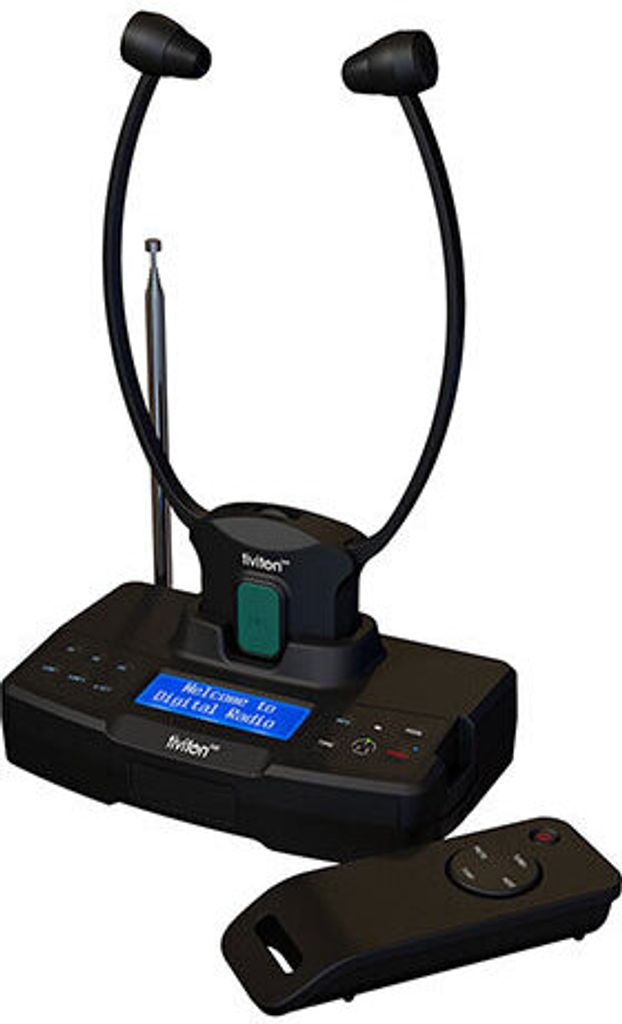 Humantechnik Tiviton DAB 3 in 1 Funk-Kopfhörer mit Digitalradio