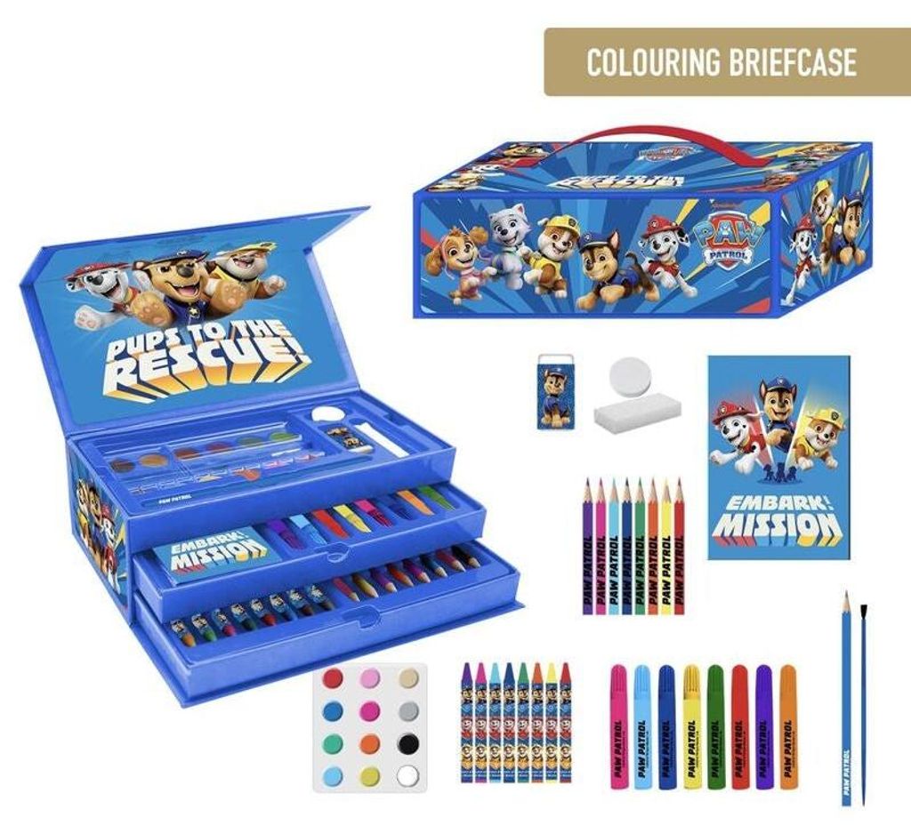 Paw Patrol Mal-Schreinetui für Kinder, lustiges Design