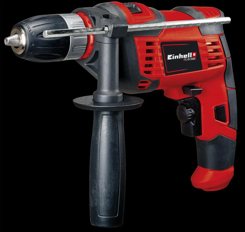 Perceuse à percussion Einhell TC-ID 550 E 550W - Mandrin 13mm 4258621 - 18