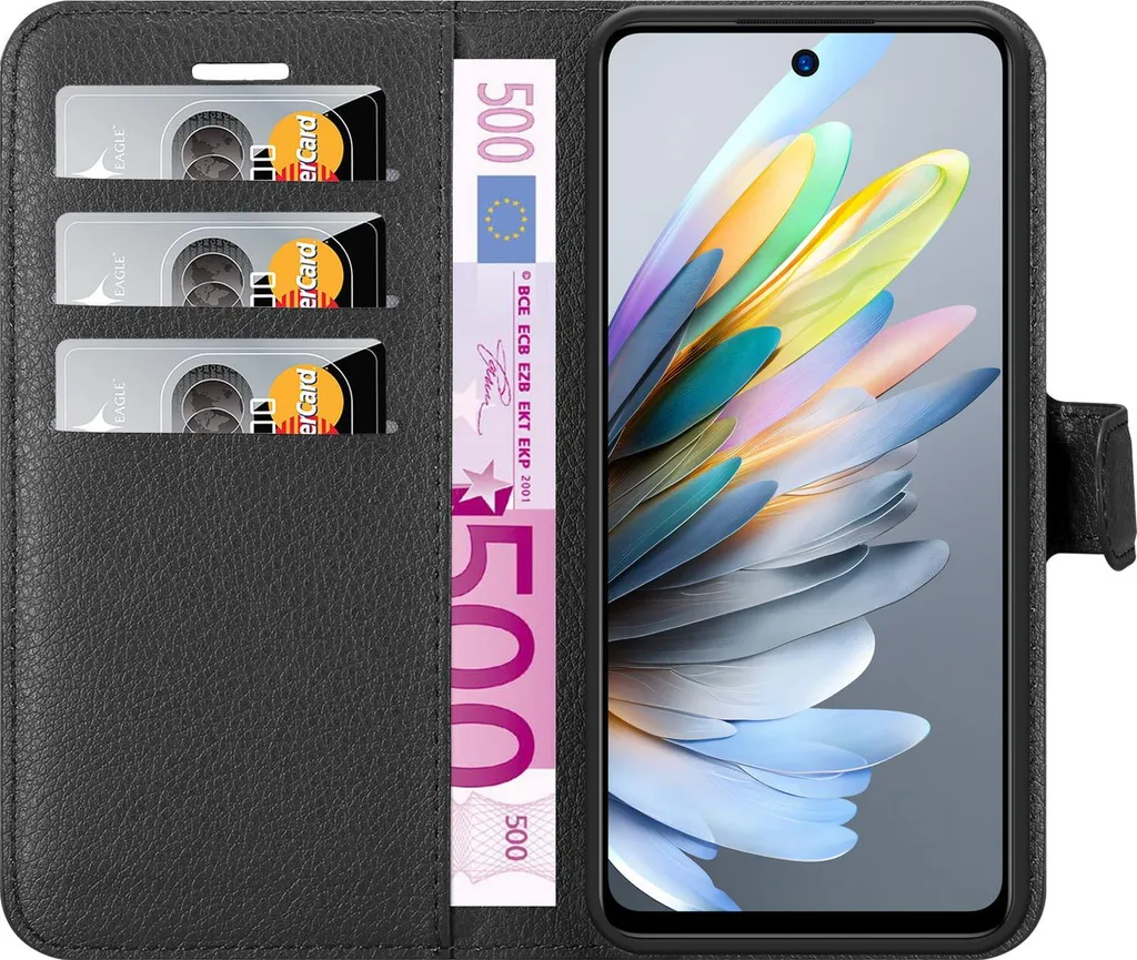 Cover ZTE Blade A75 4G Cadorabo: Stile Phantom Black e Praticità - 5