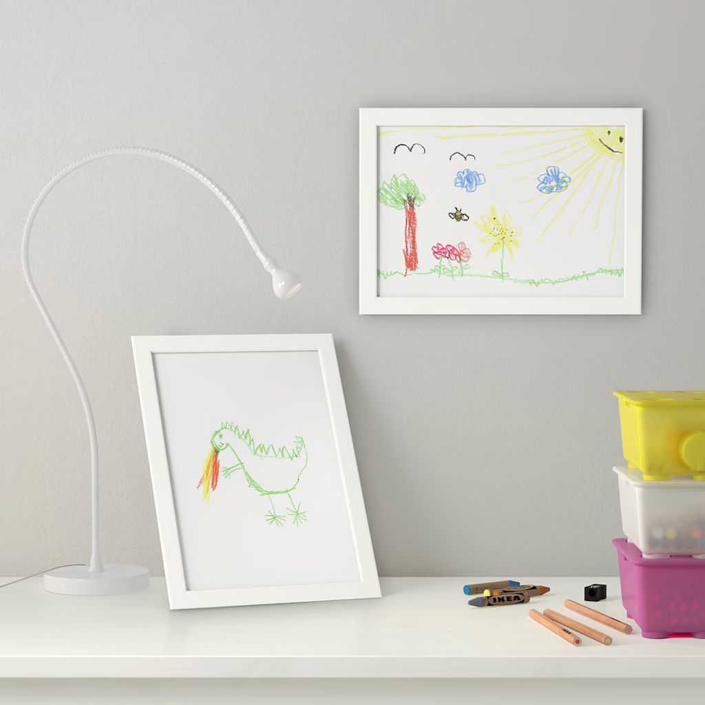 Ikea FISKBO Rahmen in weiß 21x30cm - 5 Stück Produktbild 2