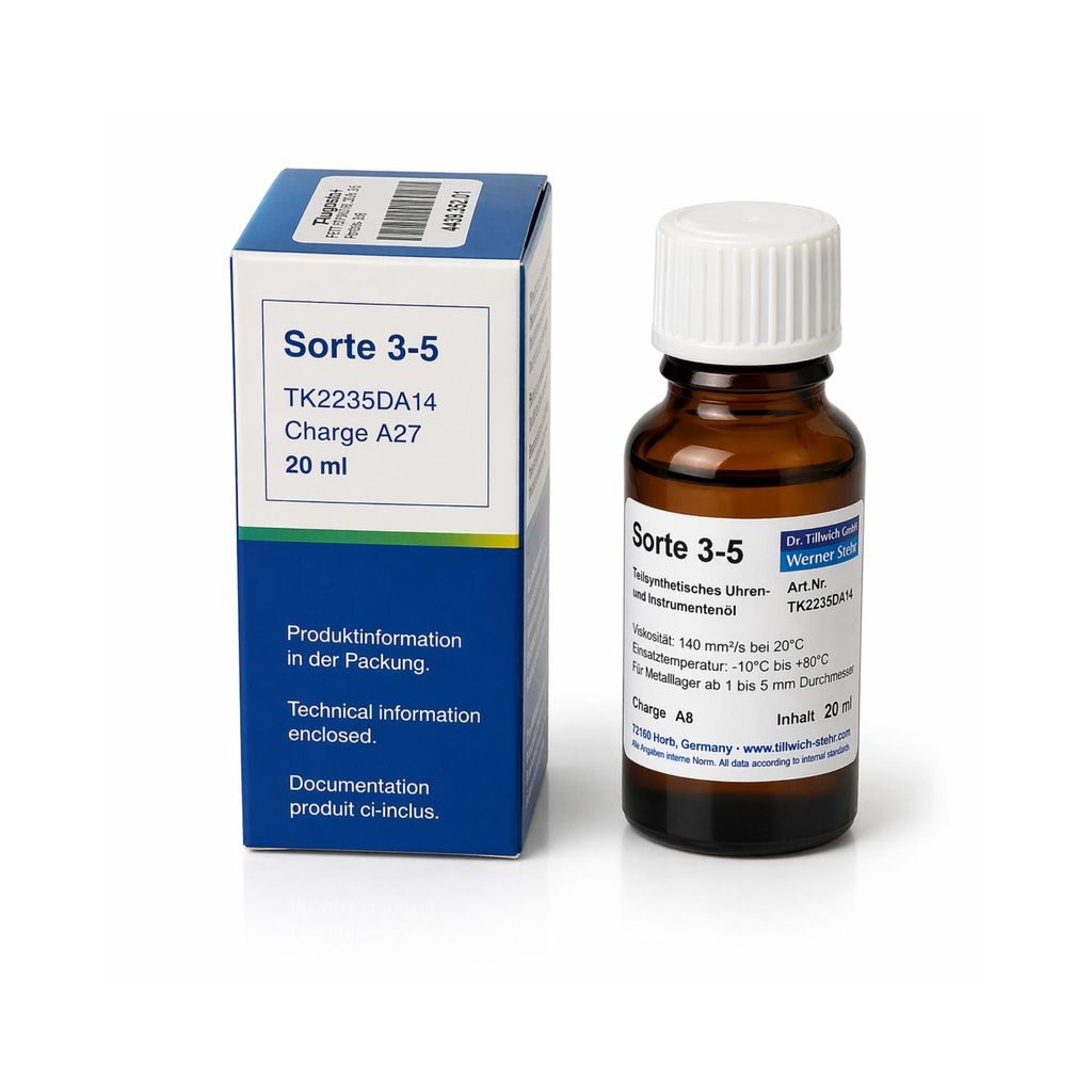 Dr. Tillwich Uhrenöl Sorte 3-5 (TK2235) – Hochwertiges Produktbild 