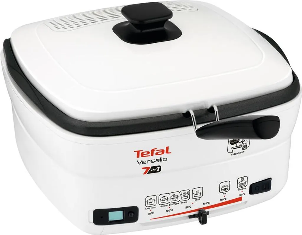 Poêle multifonction Versalio Deluxe 7 en 1 avec minuteur amovible