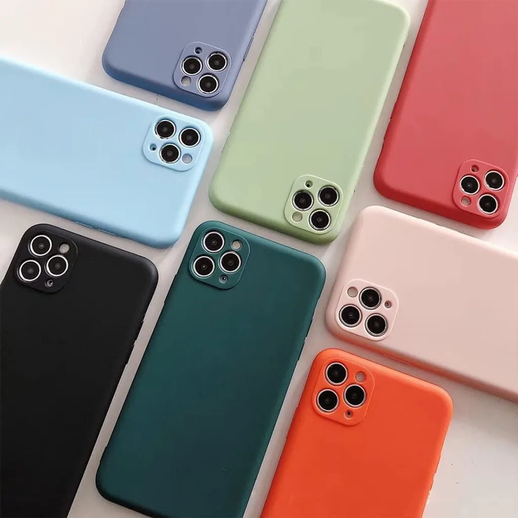 Coque silicone iPhone 13 Pro Max : pack de 9 protections multicolores - 7