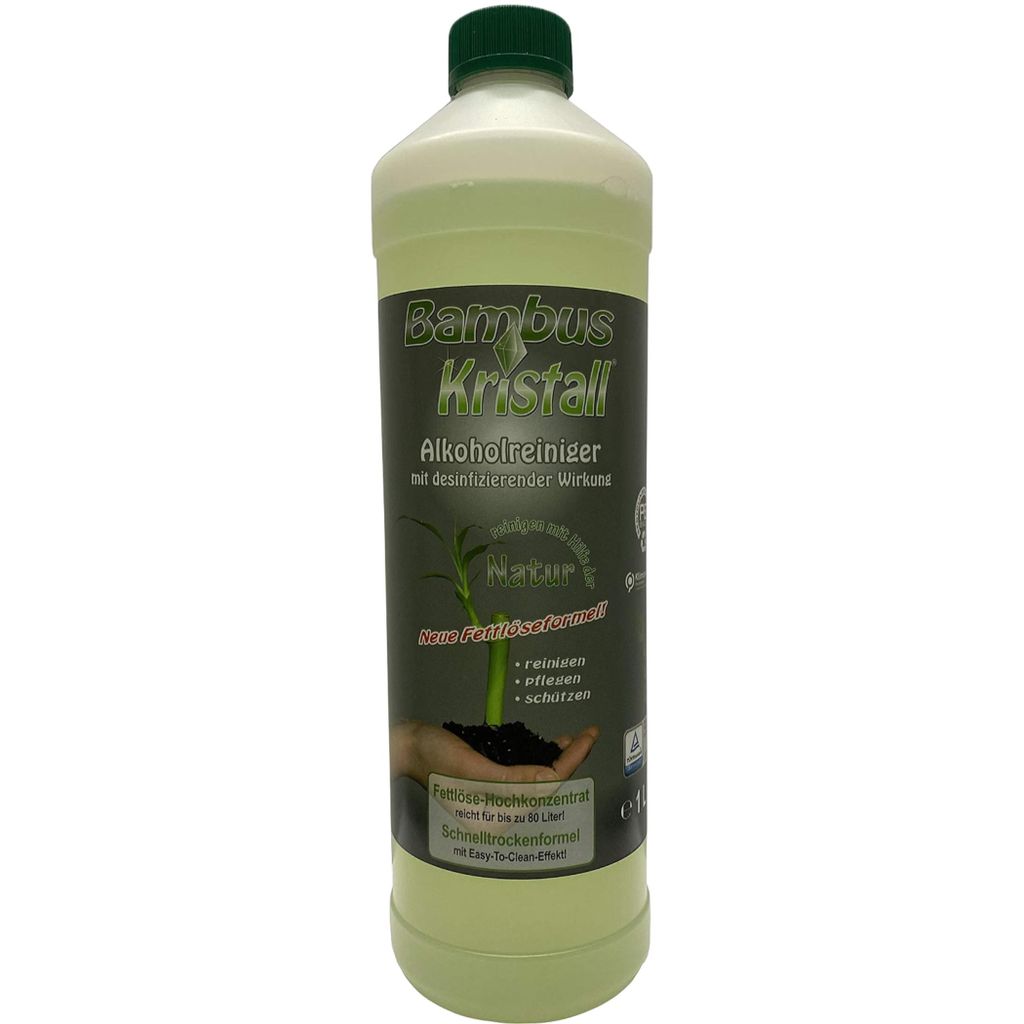 Bambus-Kristall Alkoholreiniger 1000ml - Produktbild 