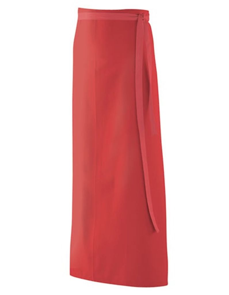 Exner 10320 | Schürze 100 x 100 cm - Farben waschbar bis 60 °C - Farbe: Red - Größe: 100 x 100 cm