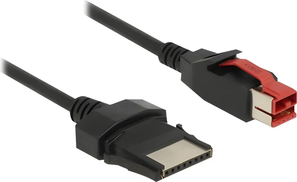 Cavo PoweredUSB 24V a 8 Pin 2m Delock 85478 | Alta Qualità POS Retail