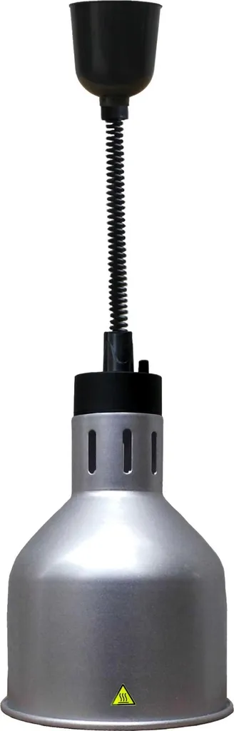 Lampe chauffante de comptoir Combisteel argentée pour service pro