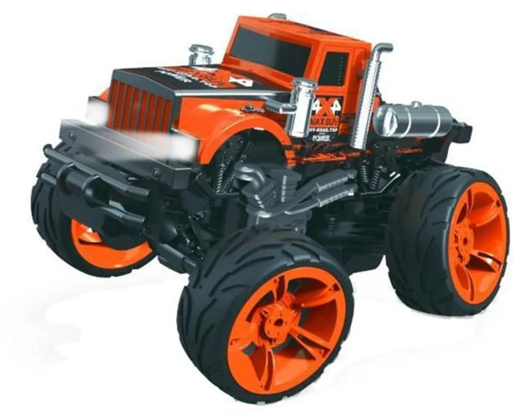 Wacky Cars Monster Truck RC Tout-terrain 1:16 avec Gros Pneus en Gomme
