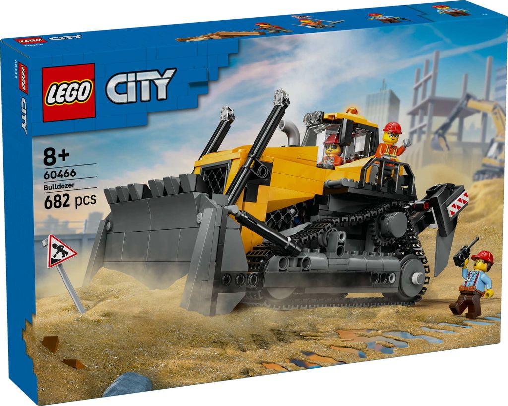 LEGO® City 60466 Žlutý buldozer Obrázek produktu 