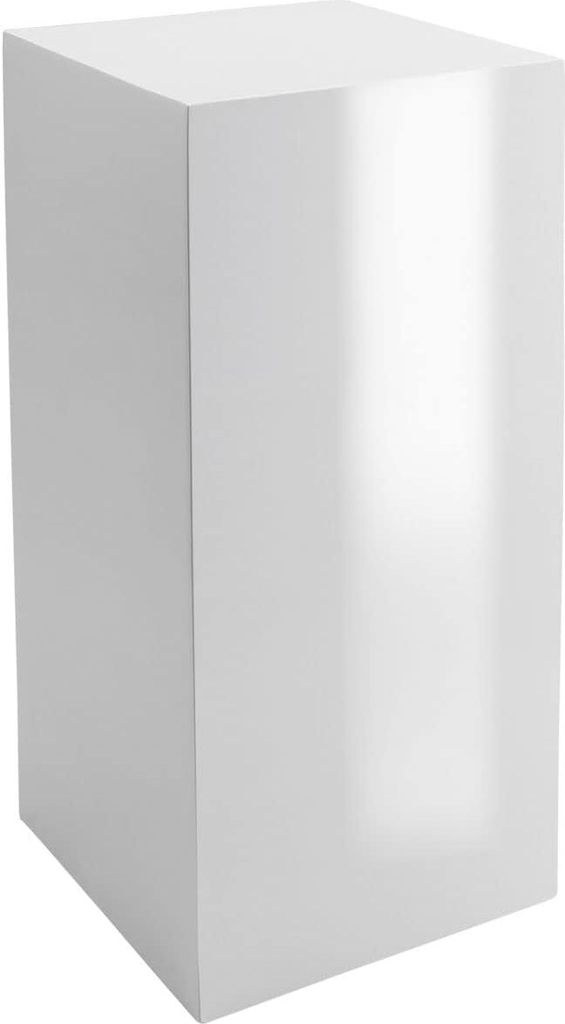 VIVANNO Podest Fiberglas PODEST Säule, Hochglanzweiß Produktbild 