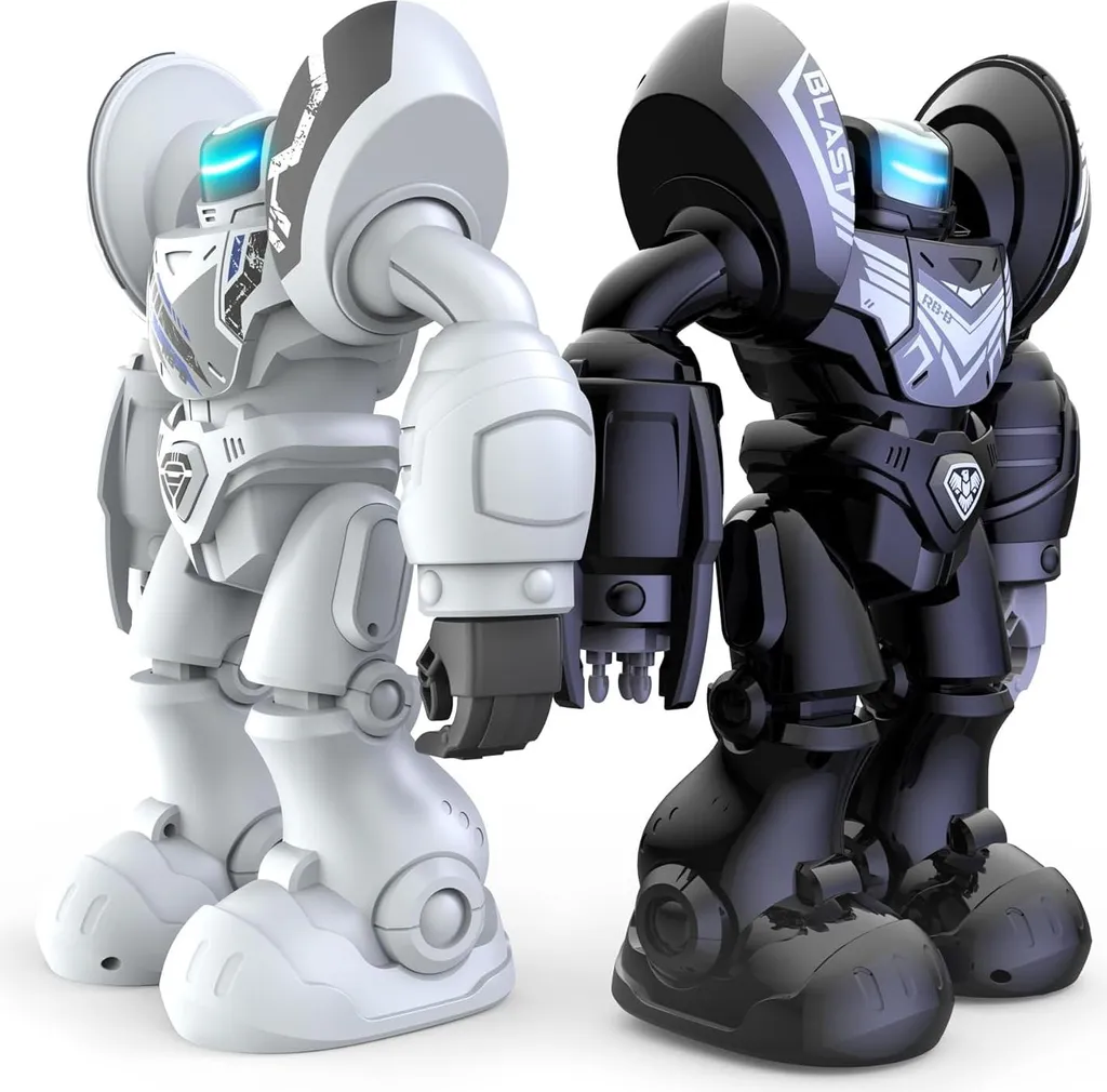 Robo Blast Robot Interactif avec Lance-Missiles et Effets LED Sonores - 10