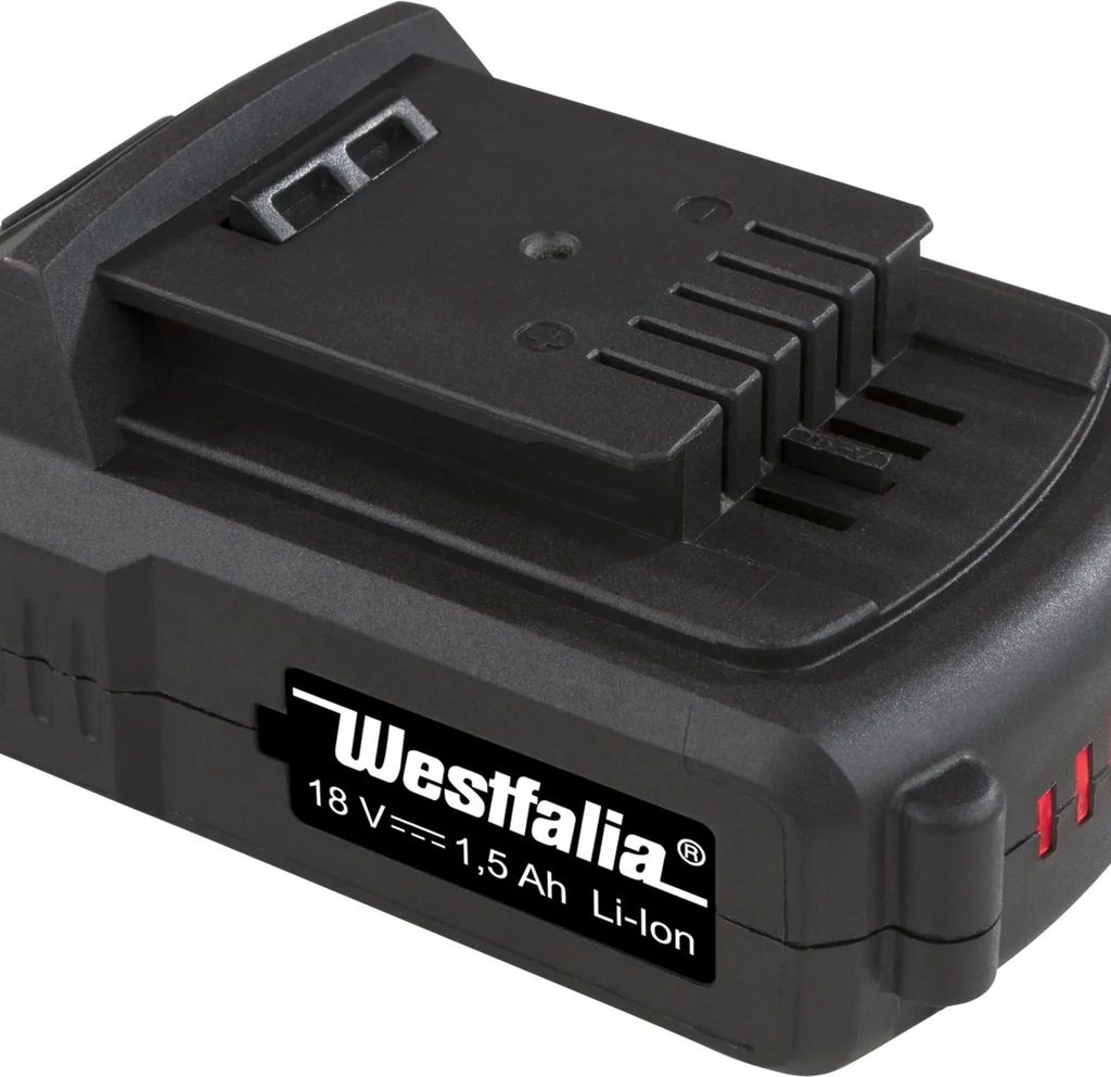 Westfalia Akku 18 Volt Li - Ion 1.5 Ah A1.5AH18 Produktbild 
