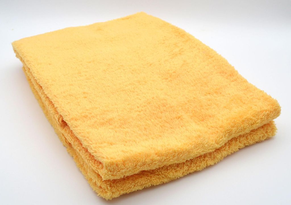2 Handtücher 50 x 100 Plüschtrikot-Set Teddy-Handtücher orange