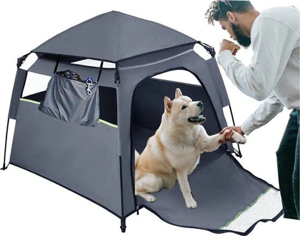 Lit pour chien d'extérieur et intérieur - Lit pliable idéal pour voyage