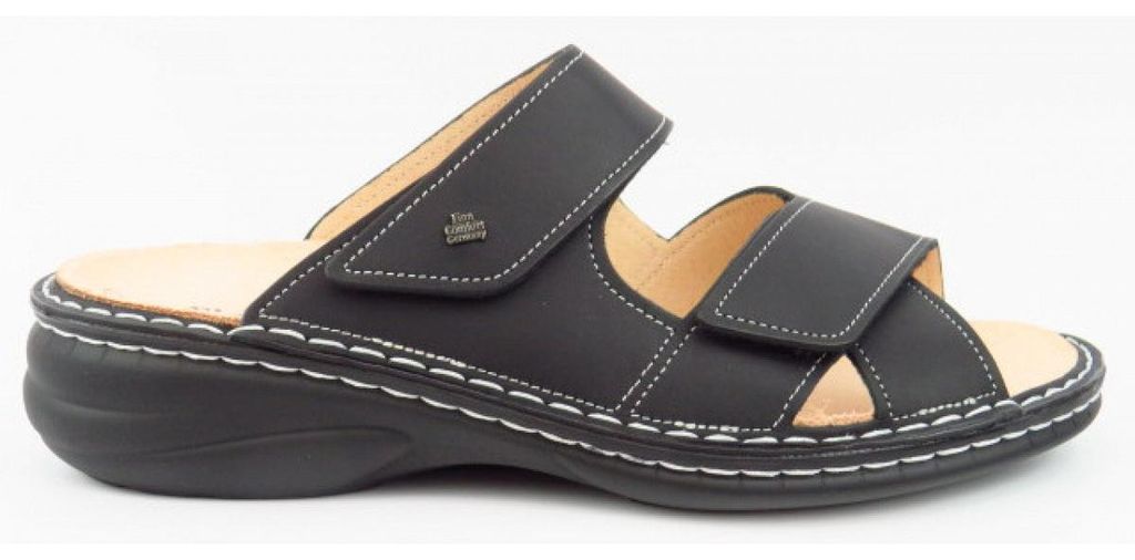 Finn Comfort Melrose Sirio Pantolette Schwarz in Gr. 39 Produktbild 
