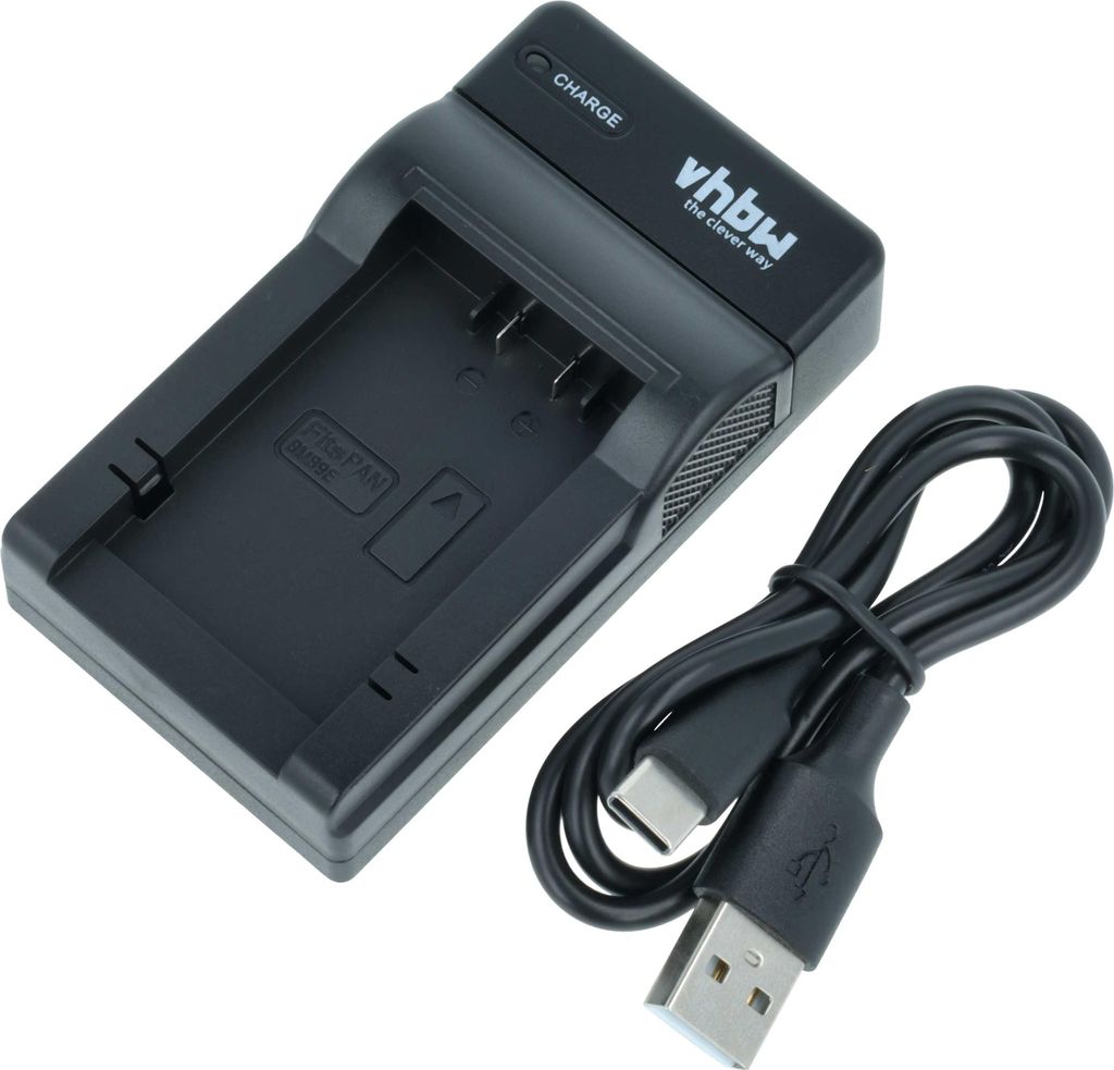 vhbw USB-C Ladegerät kompatibel mit Panasonic Lumix Produktbild 