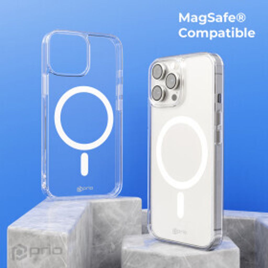 prio Protective Case MAG for iPhone 13 Pro Max clear