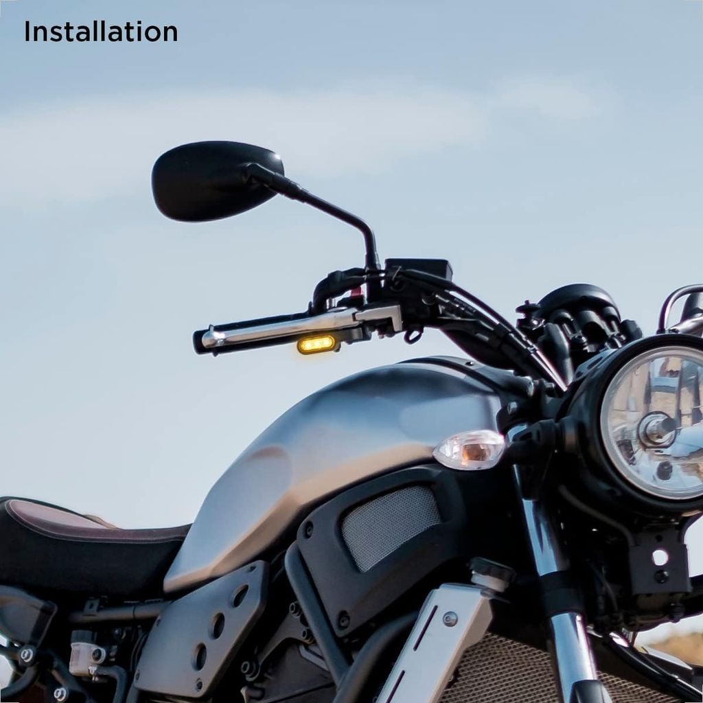 4 Stück Motorrad LED Blinker Blinker Lichtanzeige Birne Universal zubehör