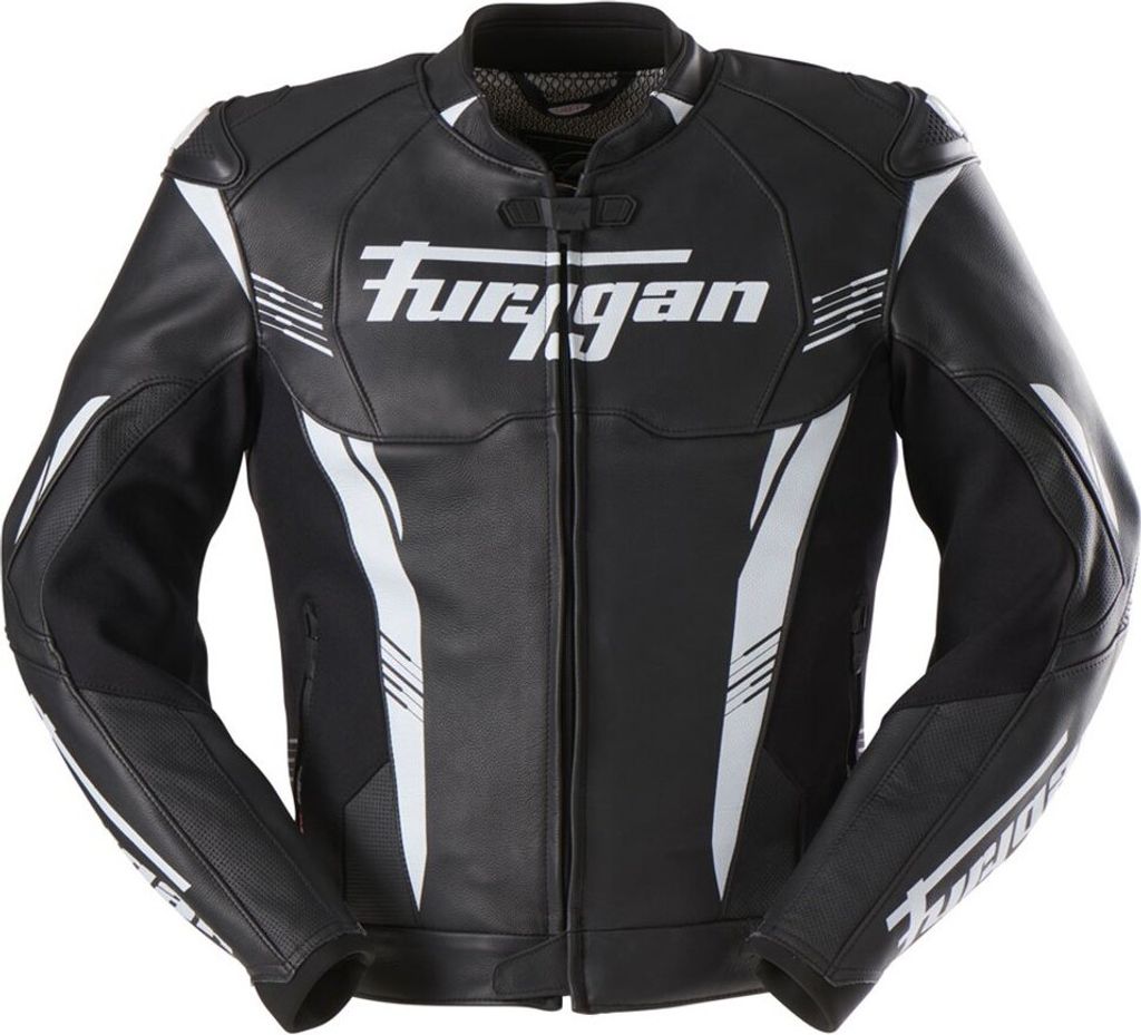 Furygan Pro One Lederjacke Schwarz 3XL Mann Schwarz 3XL
