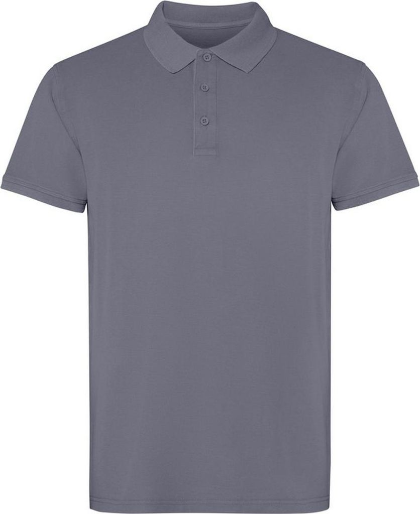 Roly - "Cobain" Poloshirt für Herren/Damen Uni, kurzärmlig PF4871 (3XL) (Dunkelgrau)