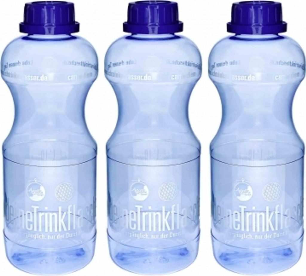 AcalaQuell Spar Set Tritan Trinkflasche EVA 1 Liter