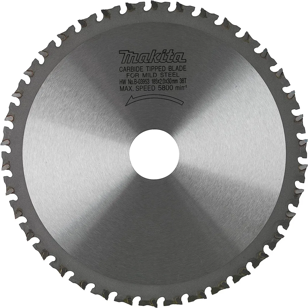 Lame Scie Circulaire 185mm pour Découpe de Métal Propre et sans Bavure - 3