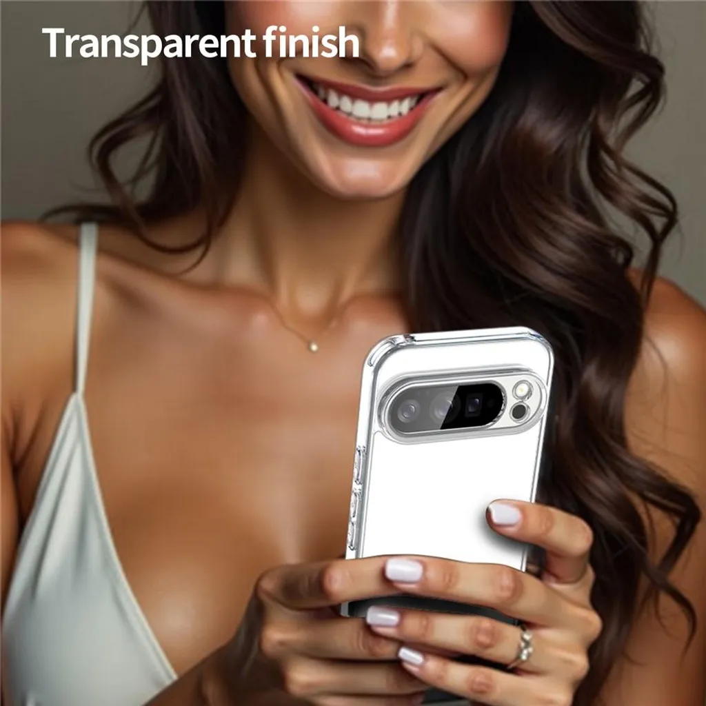 Custodia Google Pixel 10 Pro XL - Cover Phonesta HybridAir Trasparente - 5