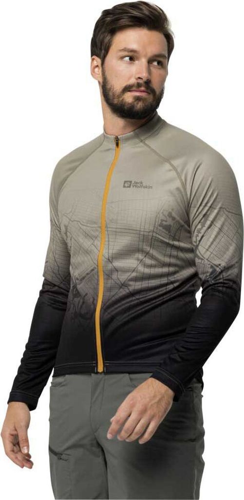 Jack Wolfskin Morobbia Fz Langarm-t-shirt Grün XL Mann Grün XL