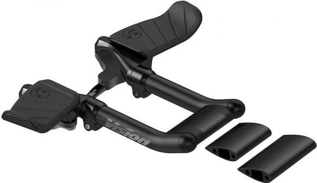Vision Lenkeraufsatz Metron Mini Clip-On Bar 175 mm Schwarz Produktbild 
