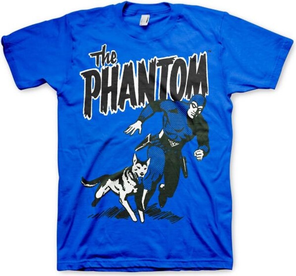 The Phantom & Devil T-Shirt - Medium - Blue