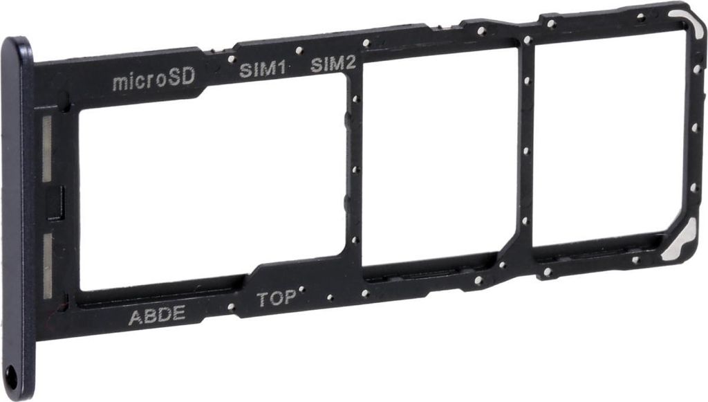 SIM-Kartenhalter für Samsung Galaxy A24 4G (SM-A245F), GH98-48207A, Schwarz