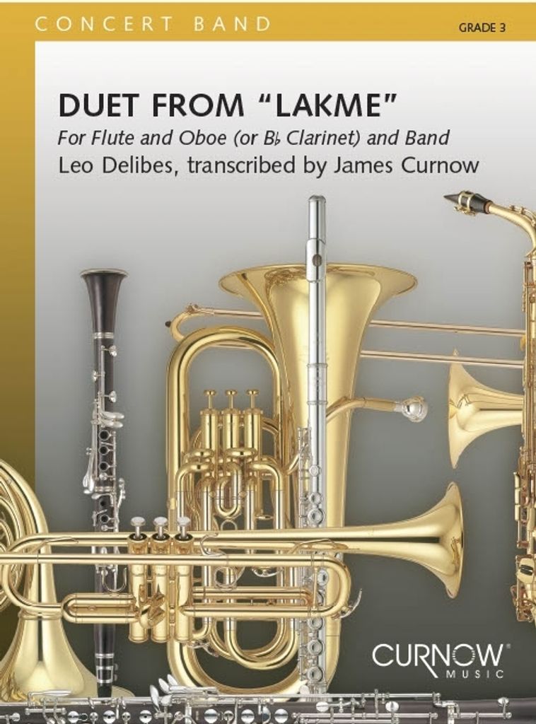 Léo Delibes, Duet from LakméFlute, Oboe and Concert Band/Harmonie