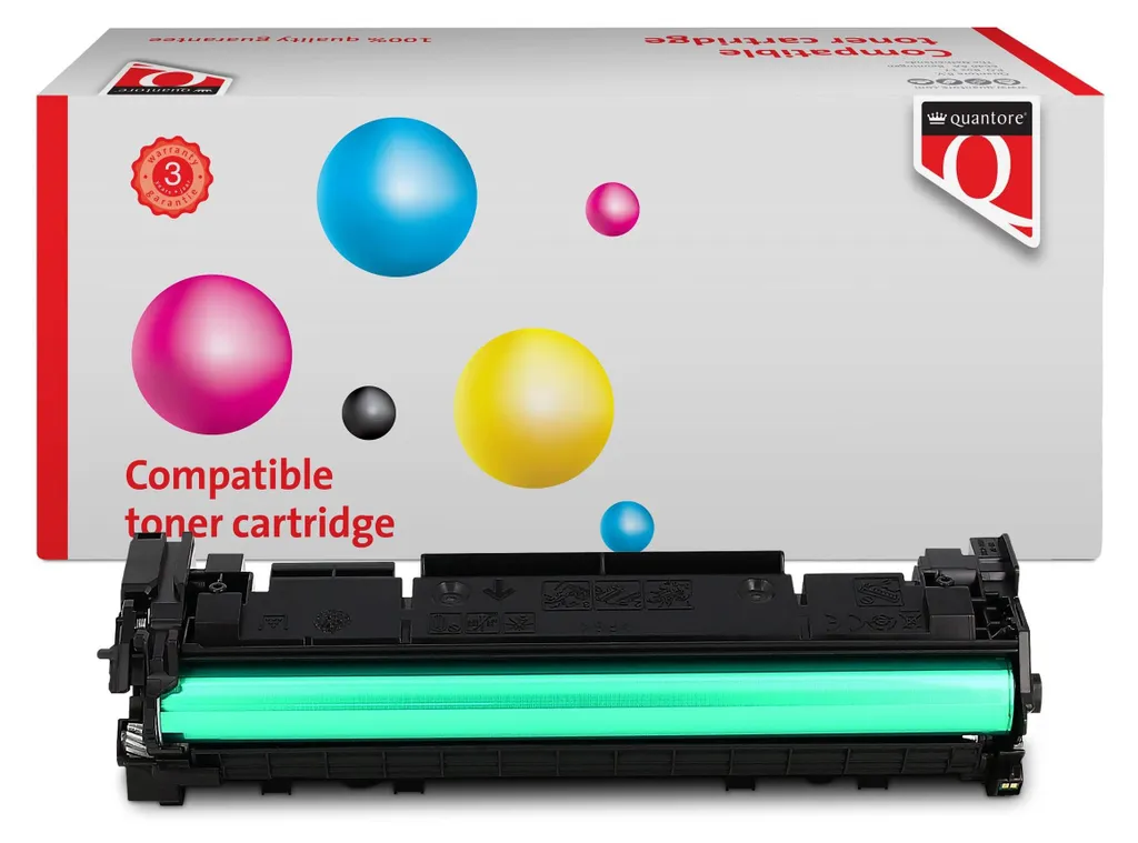 Fini les impressions ternes avec le Toner HP W1350X Noir HC Quantore