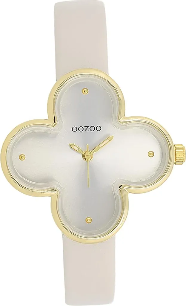 Montre Quartz Oozoo Cuir Gris - Cadran Solaire Argenté D2UOC11521