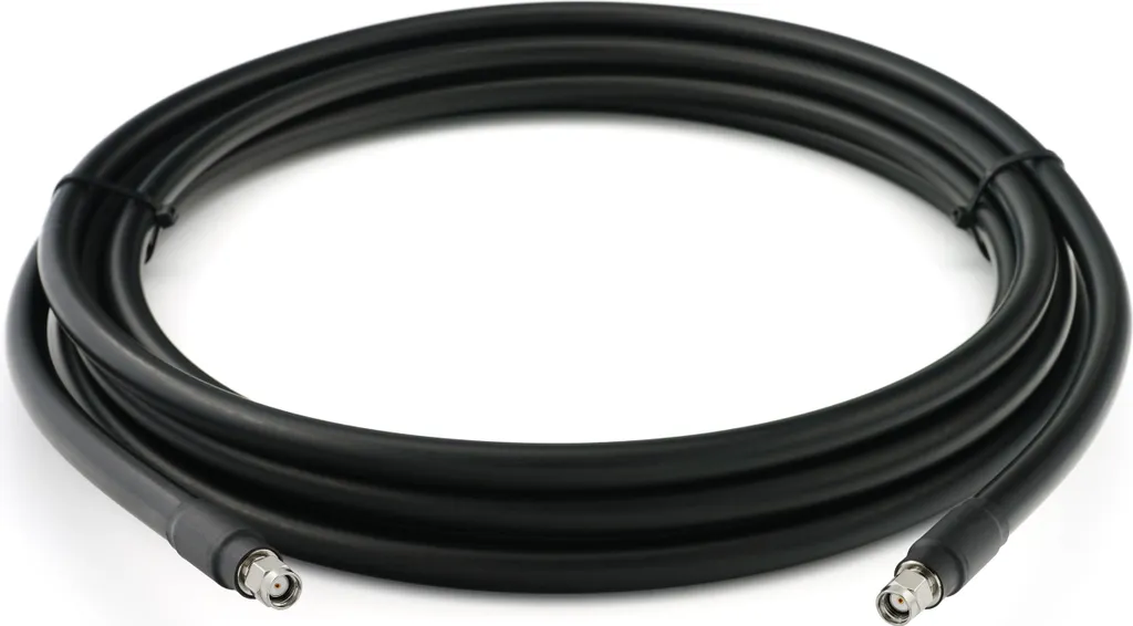 Prolunga Antenna WiFi 1 metro RP-SMA Maschio 8D-FB Ultra-Low-Loss - 2