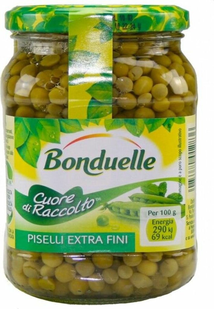 Piselli Erbsen in Salzlake extra fini 330 g - Bonduelle