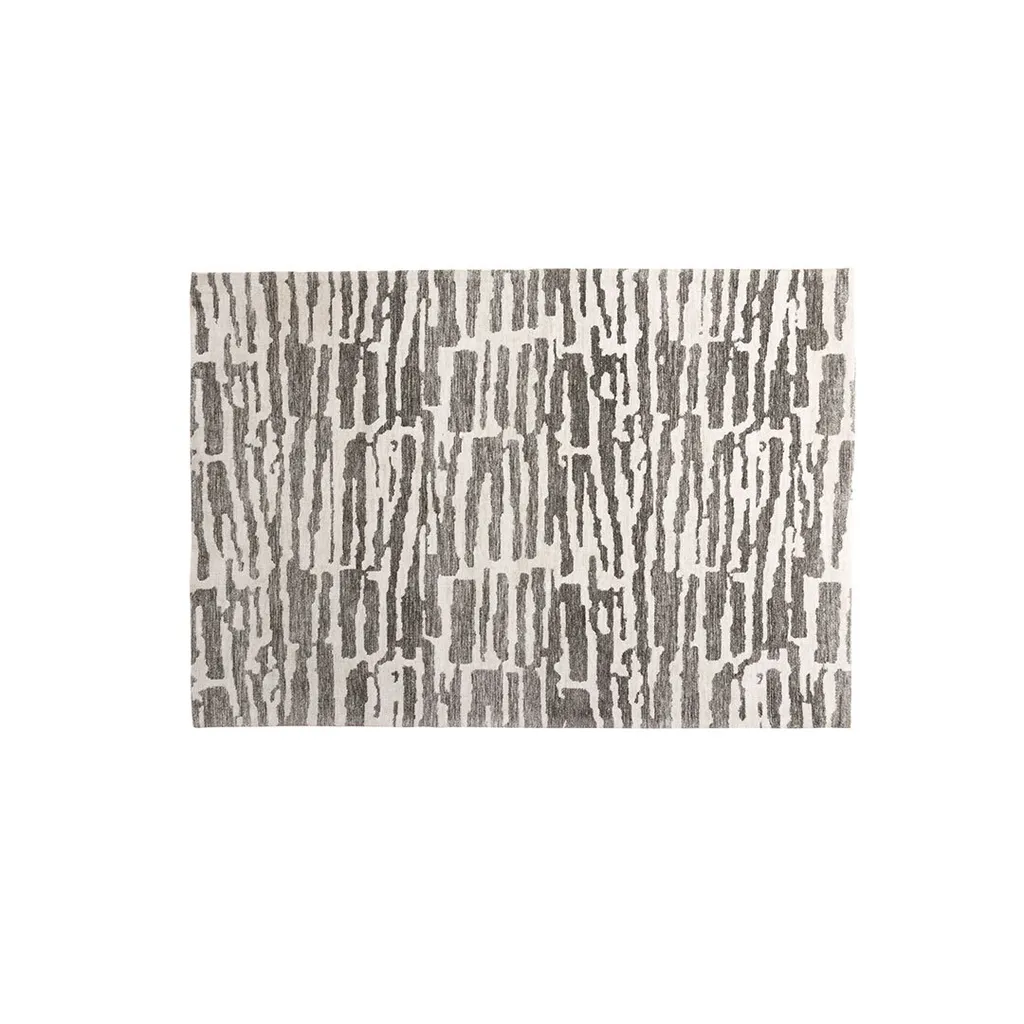 Moquette Venture Design Gris Milos - Tapis Moelleux Confortable 4m