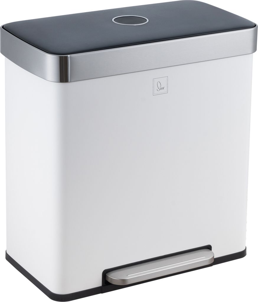SVITA LT2X30 Mülleimer 60l Treteimer 2 Fächer mit Deckel Produktbild 