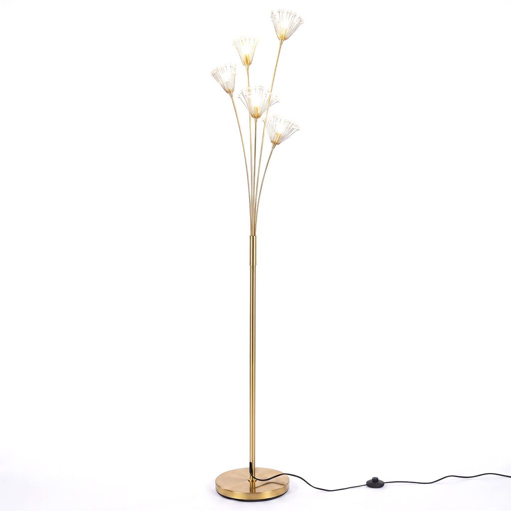 COSTWAY Stehlampe 180cm in Löwenzahnform, Stehleuchte mit Produktbild 