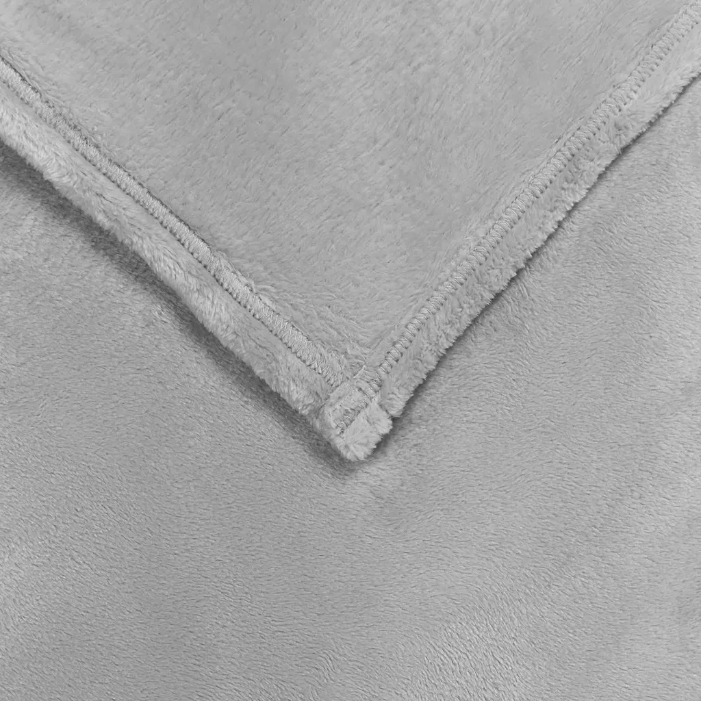 vidaXL Coperte 6 pezzi grigio 130 x 150 cm in pile - 6