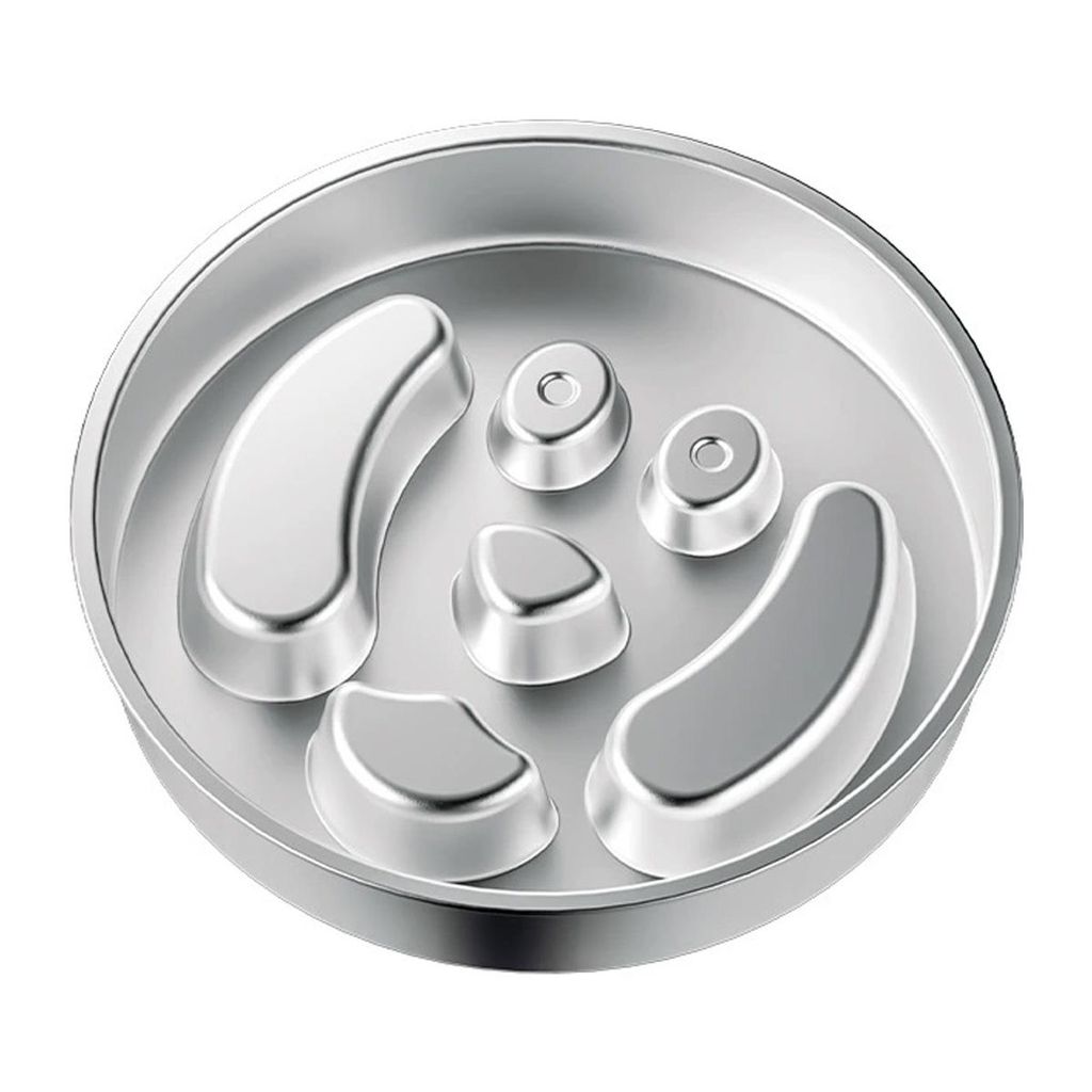 22 cm Pet fressnapf, anti wolf design, large bowl, langsam essen, spülmaschinenfest, langlebig