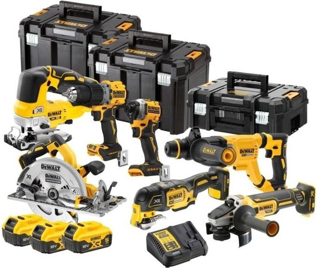 AKKUMULATOR-SET DEWALT DCK706P3T-QW 18 V, ANZAHL BATTERIEN Produktbild 